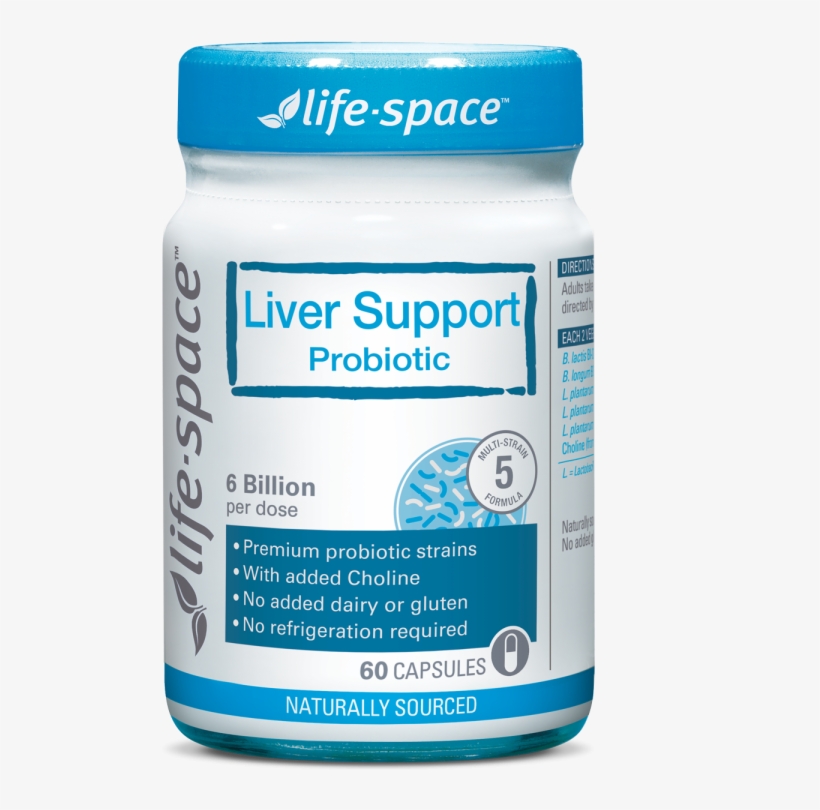 Liver Probiotic - Bottle, transparent png #8760109