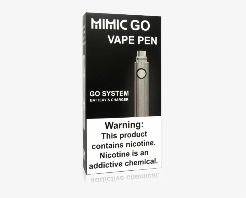 Mimic Electronic Cigarettes Vape Pen Kit - Anti Climb Paint Sign, transparent png #8760169