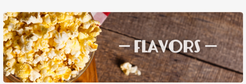 Koated Kernels Flavored Popcorn Flavors Banner - Buddleia, transparent png #8760256