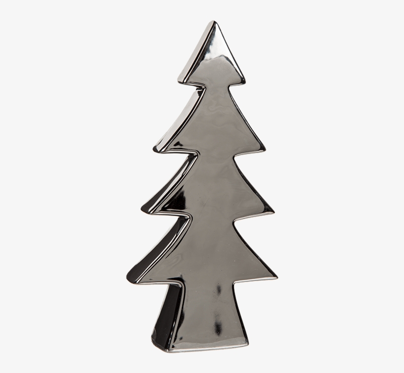 Árbol De Navidad Color Plpata En Cerámica - Albero Di Natale In Ceramica Bianca, transparent png #8760538