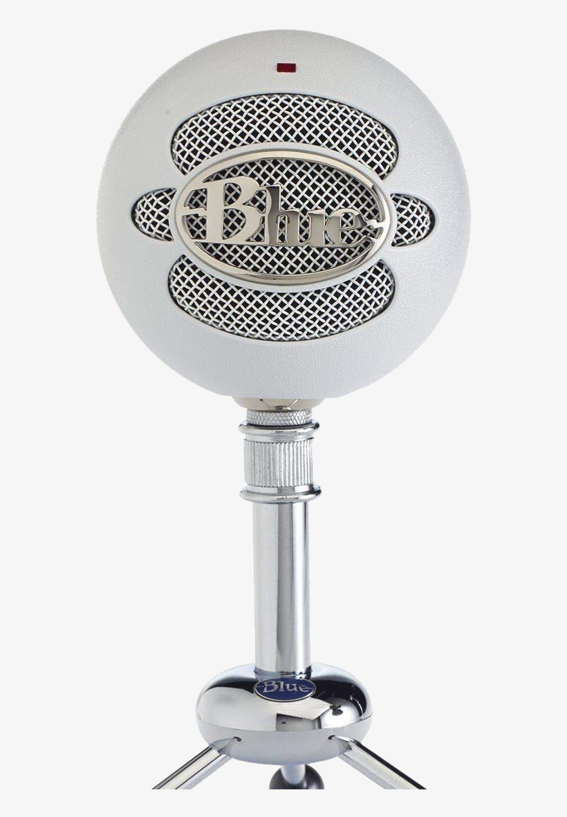 Snowball Blue Microphone - Blue Snowball Mic, transparent png #8760930