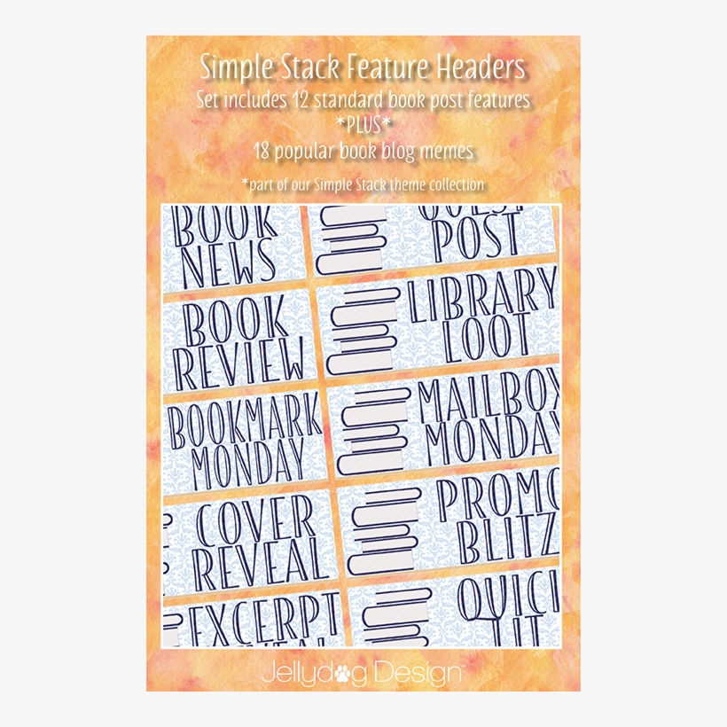 Book Blog Feature Headers - Document, transparent png #8761070