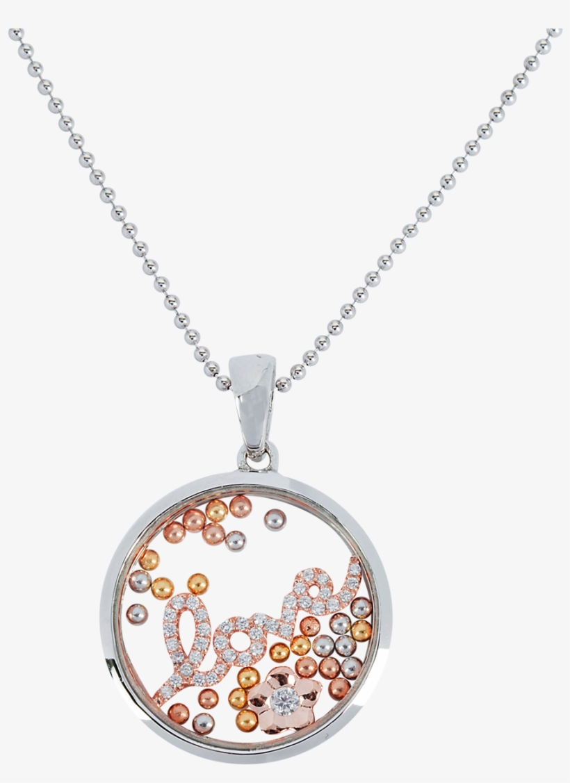 Les Folies Silver - Necklace, transparent png #8761552