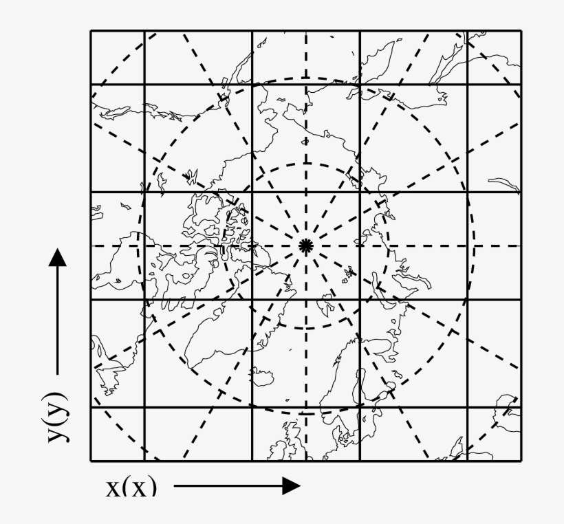 For Grid Axes Based On A Map Projection, Two-dimensional - Diagram, transparent png #8761688