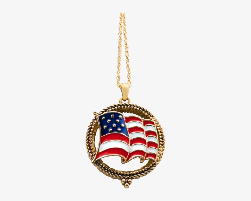3627 Waving Flag - Locket, transparent png #8761729