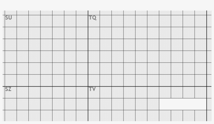 Hants And Sussex Outline Map - Number, transparent png #8761767