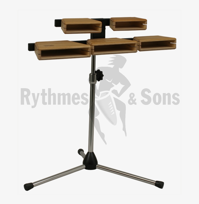 Set Of 5 Schlagwerk Temple Blocks With Stand - Martin Mac Quantum Profile Flightcase, transparent png #8761881