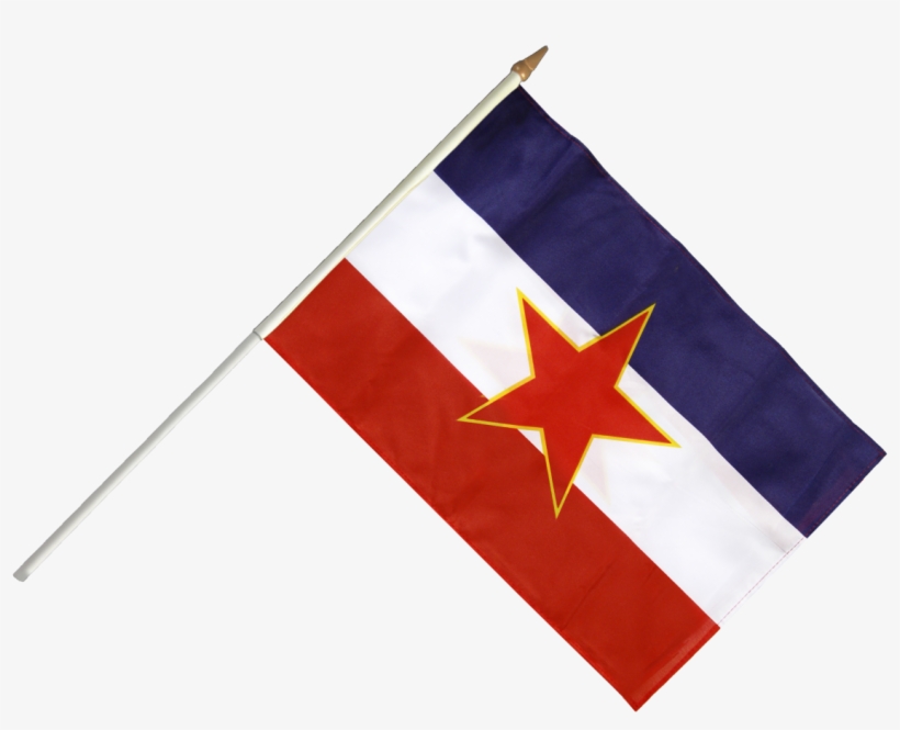 Buy Yugoslavia Old Stick Flags At A Fantastic Price - Yugoslavia Flag, transparent png #8761968