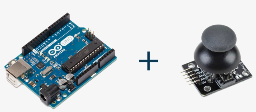 Interfacing Analog Joystick Module In Arduino Board - Arduino Uno & Genuino Uno, transparent png #8762122