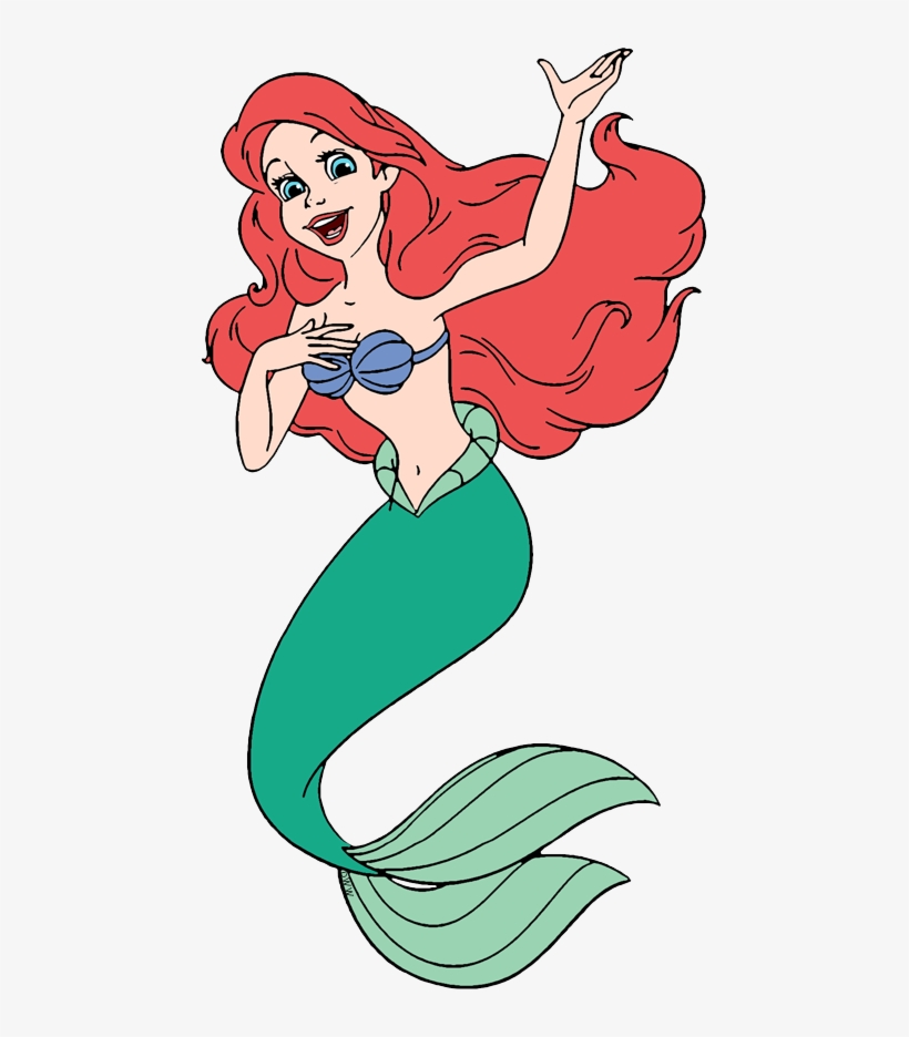 Ariel Singing - Cartoon, transparent png #8762361