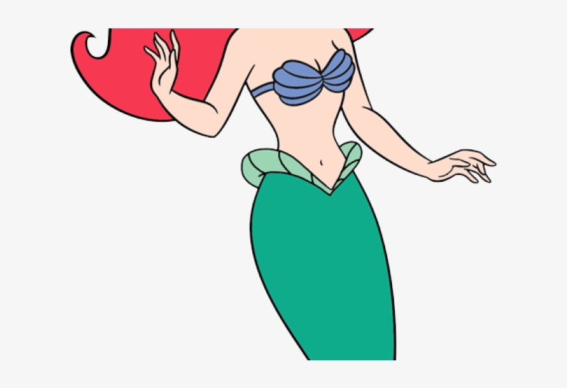 Mermaid Clipart Family - Ariel Disneybound, transparent png #8762543