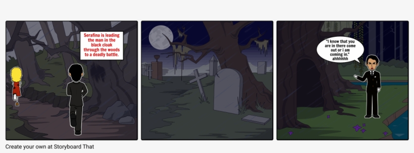 Serafina And The Black Cloak - Cartoon, transparent png #8762623