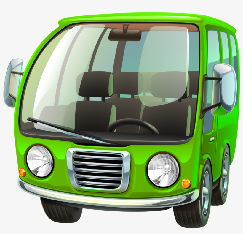 1 - Tour Bus Cartoon, transparent png #8762713