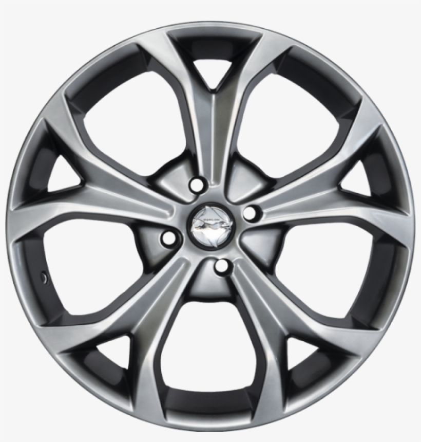 Quantos Parafusos Tem A Roda Do Seu Carro - 18 Audi Machined Black Wheels Rims Set, transparent png #8762902