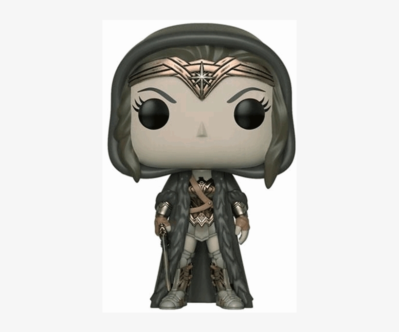 Wonder Woman With Cloak Sepia Tone Pop Vinyl Figure - Funko Pop Dc Wonder Woman Cloak, transparent png #8763262