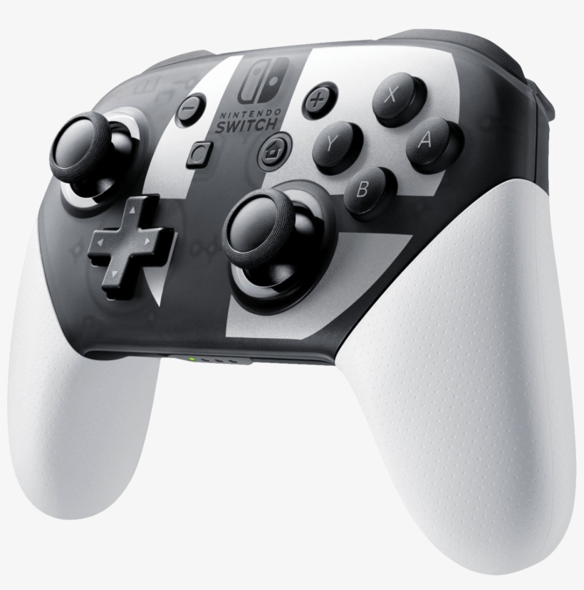 Nintendo Switch Pro Controller - Nintendo Switch Pro Controller Smash Bros, transparent png #8763356