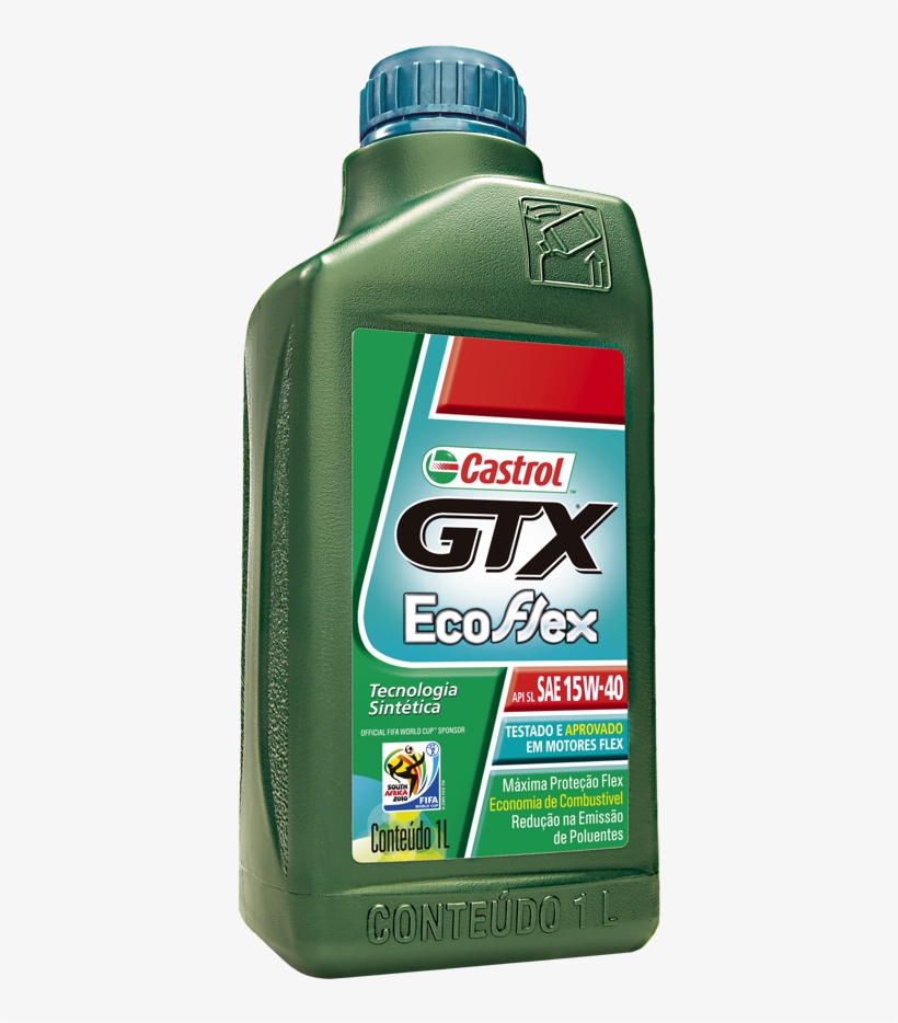 Chegou O Lubrificante Para Carros Flex - Castrol Gtx, transparent png #8763434