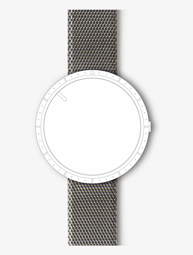 Cloak Strap - Analog Watch, transparent png #8763466