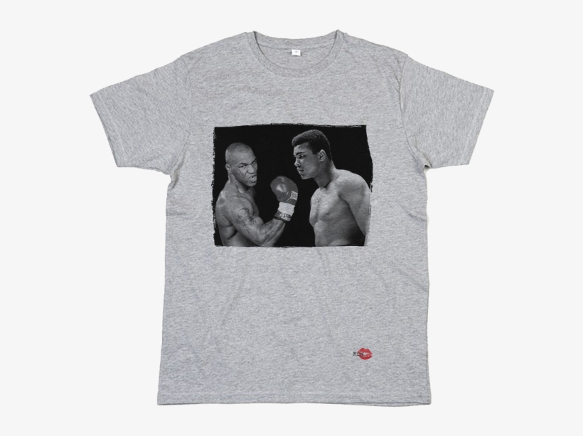 Muhammad Ali/mike Tyson T-shirt £24 From Kiss Clothing - Active Shirt, transparent png #8763745