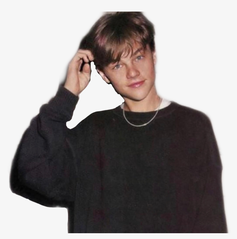 Leonardo Dicaprio Leonardodicaprio Leodicaprio Leo - Sweater, transparent png #8763817