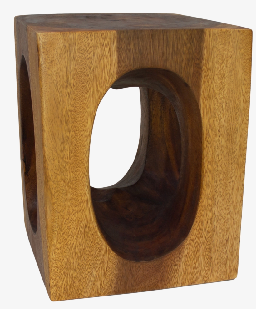 Yangon Teak Side Table, transparent png #8764101
