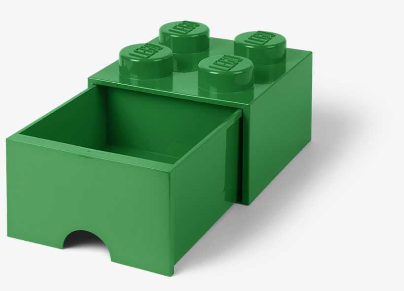Lego Storage Brick 4 Drawer, transparent png #8764207