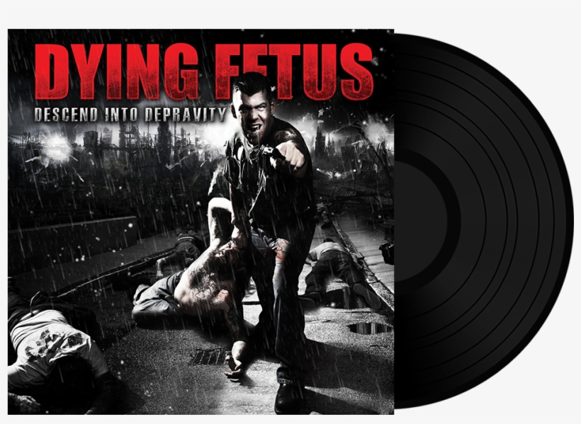 Descend Into Depravity Black Vinyl - Descend Into Depravity, transparent png #8764255