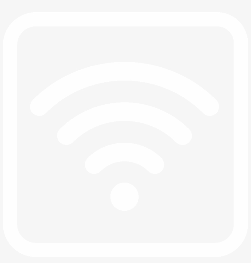 880 X 880 3 - Wi Fi White Icon, transparent png #8764394