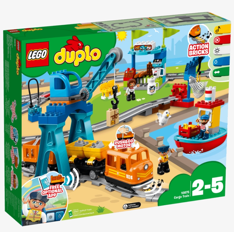 lego cargo train 2018