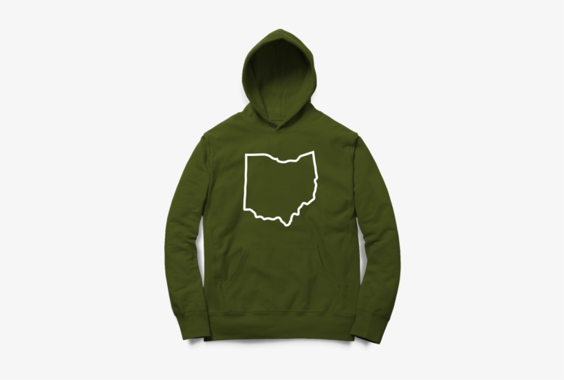 Big Ohio Hoodie - Hoodie, transparent png #8764738