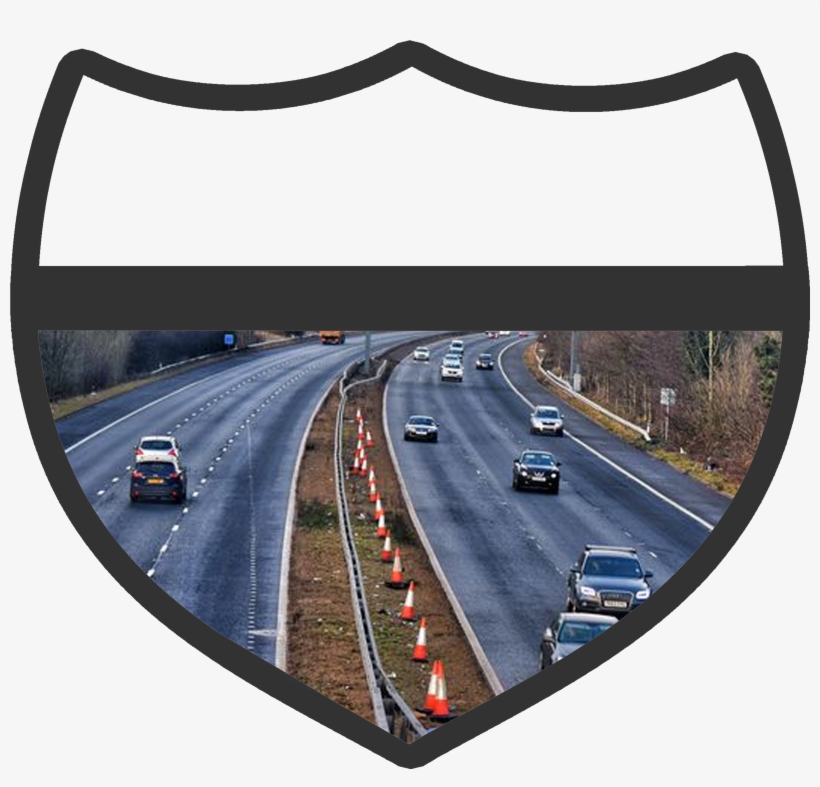 Highway Automation - Speeding Cars Motorway, transparent png #8764744