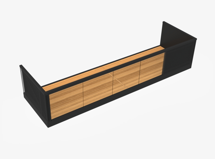 Straight Balcony - Couch, transparent png #8764815