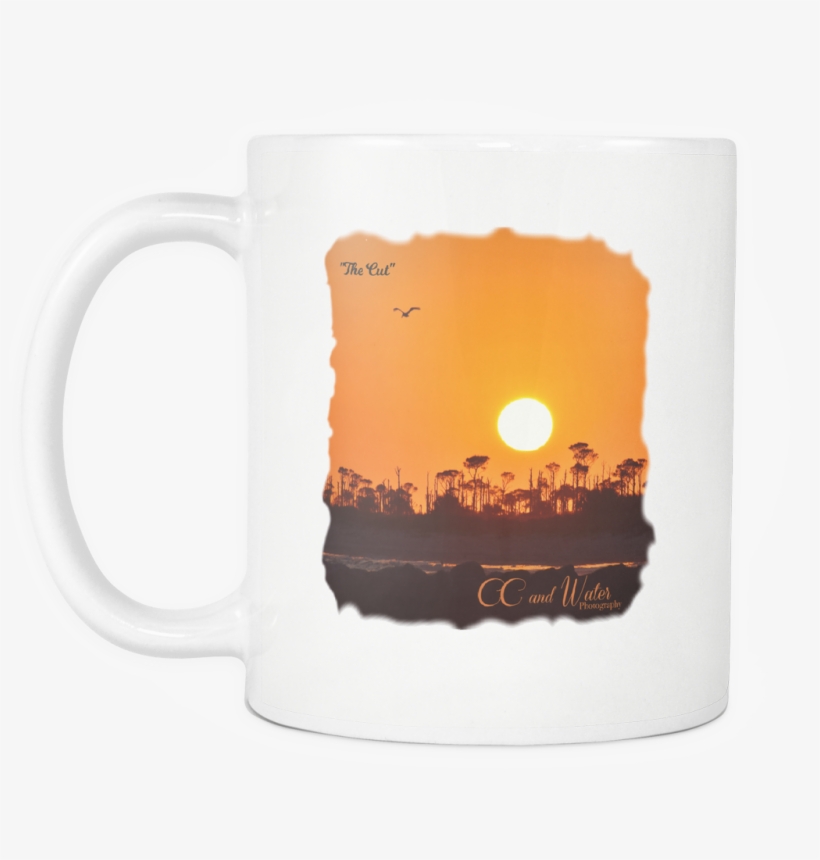 George Island "the Cut" Sunset Coffee - Beer Stein, transparent png #8765012