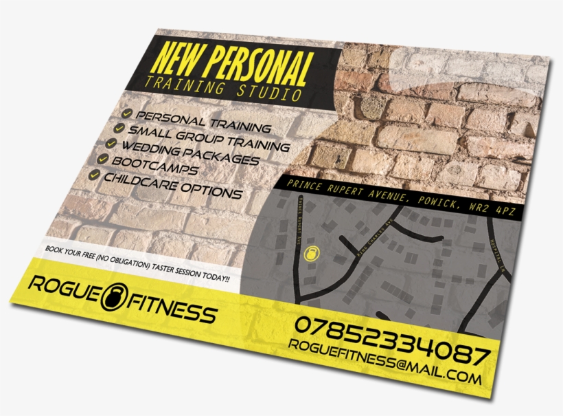 We Provided A Simple But Engaging Promotional Flyer - Paper, transparent png #8765168