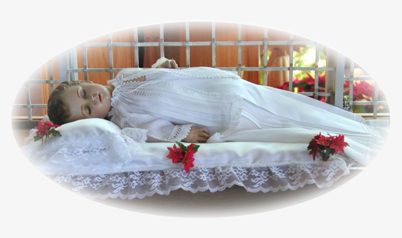 Our Replica Of The Miraculous Sleeping Infant - Sleeping Infant Jesus, transparent png #8765765