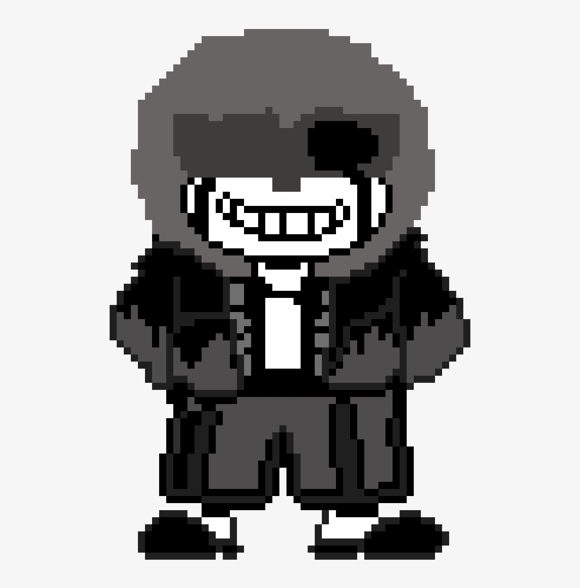 Blank Tale Sans - Undertale Sans Pixel, transparent png #8765869