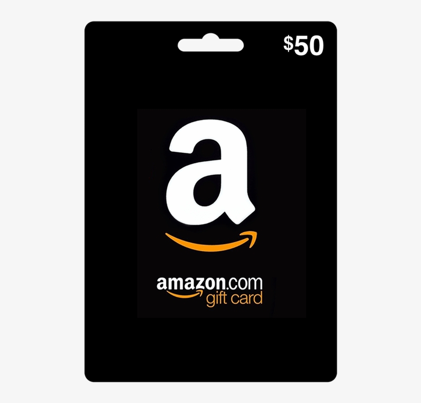 Amazon Gift Card $50 - Amazon, transparent png #8766121