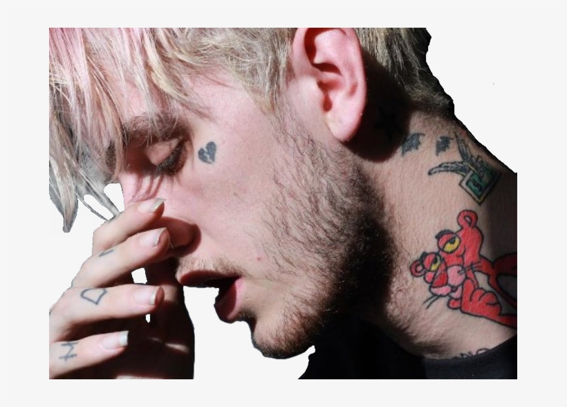 Lil Peep Face With Tattoos In Blur Background Lil Peep HD wallpaper   Peakpx
