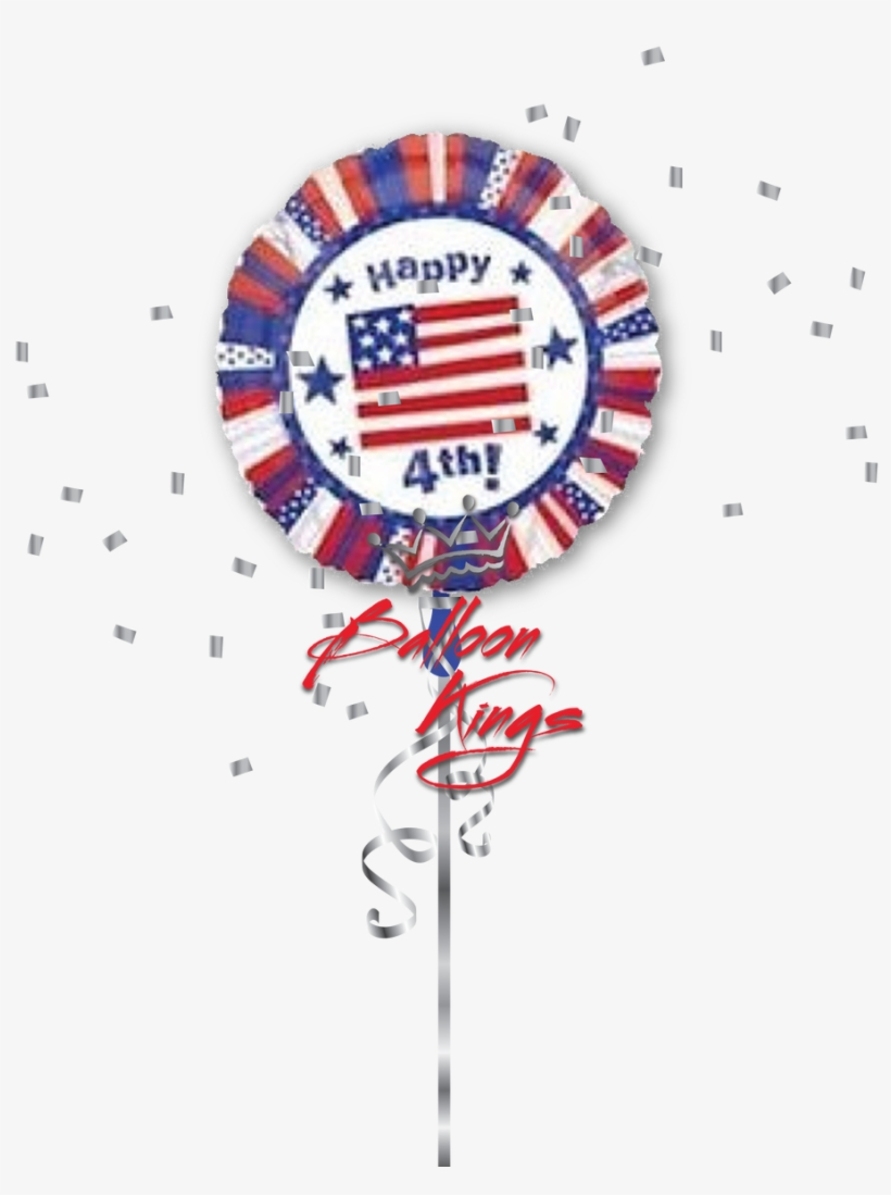 Happy 4th Of July - Balloon, transparent png #8766483