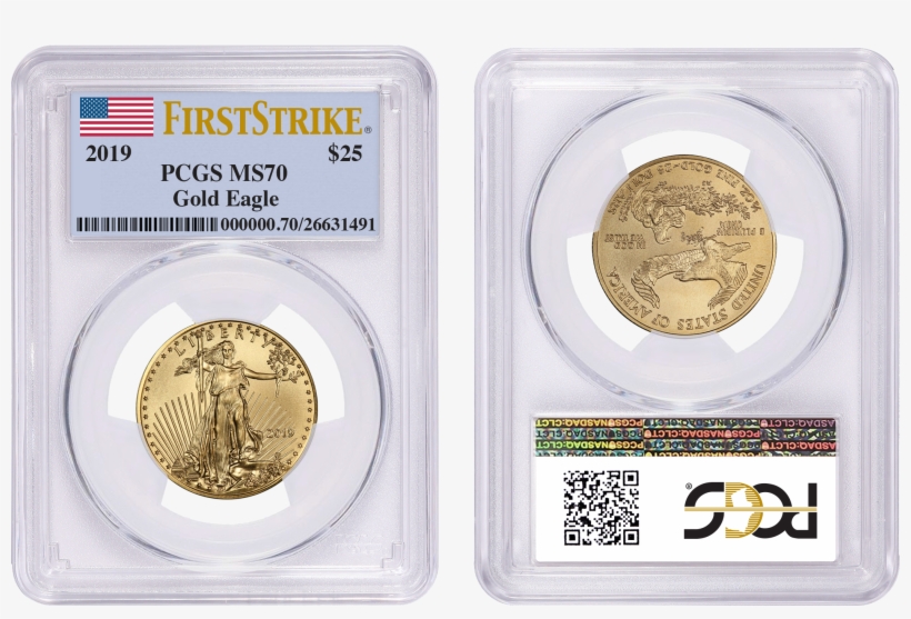 American Eagle Ms70 Pcgs First Strike Flag Label - Pcgs, transparent png #8766603