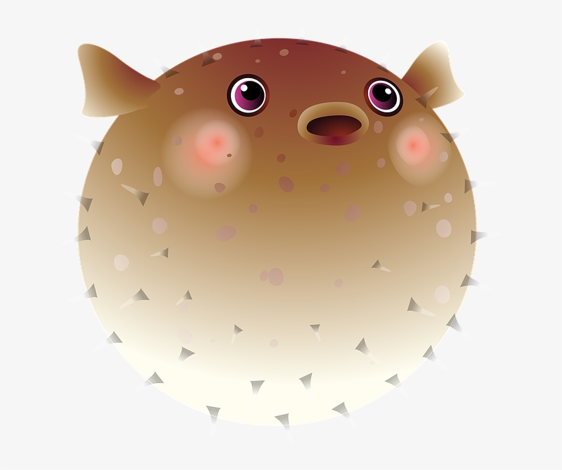 Puffer Fish Clipart Png, transparent png #8766607