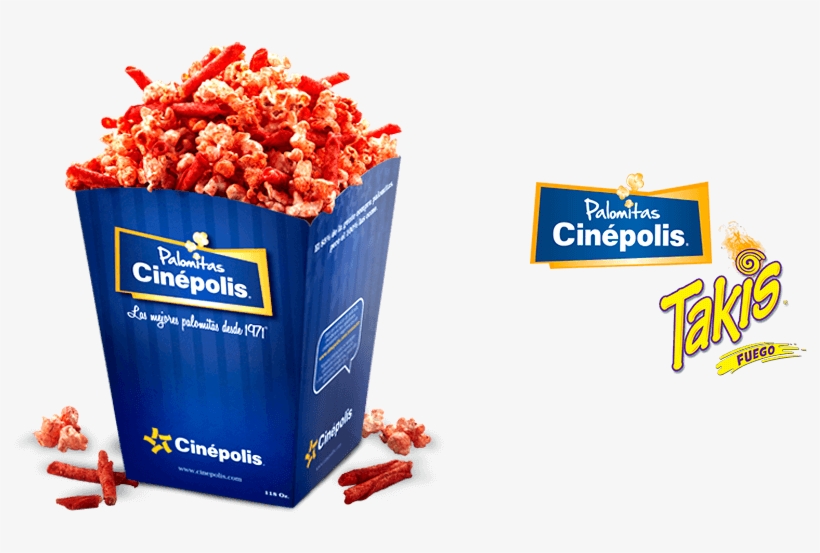 Palomitas Takis® - Cinepolis, transparent png #8766637