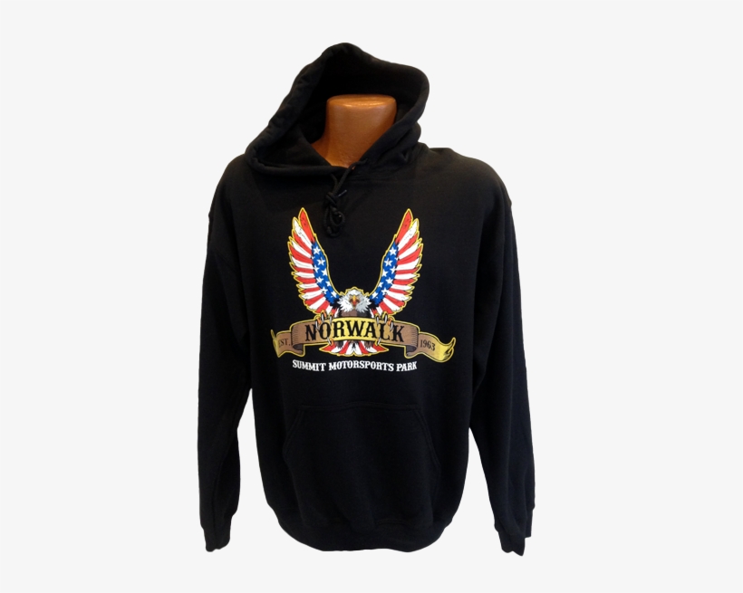 Eagle Flag Hood - Hoodie, transparent png #8766642