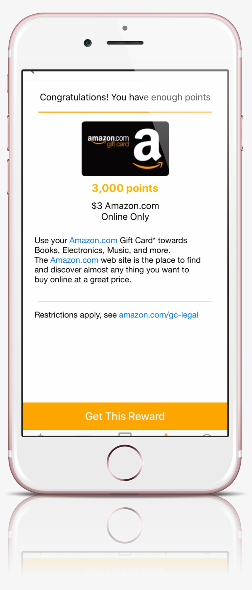 It Only Takes 3,000 Points To Cash Out For A Free $3 - Amazon.com, Inc., transparent png #8767040