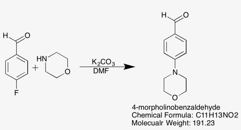 Reaction Scheme Synthesis Of 4 Morpholinobenzaldehyde - Diagram, transparent png #8767489