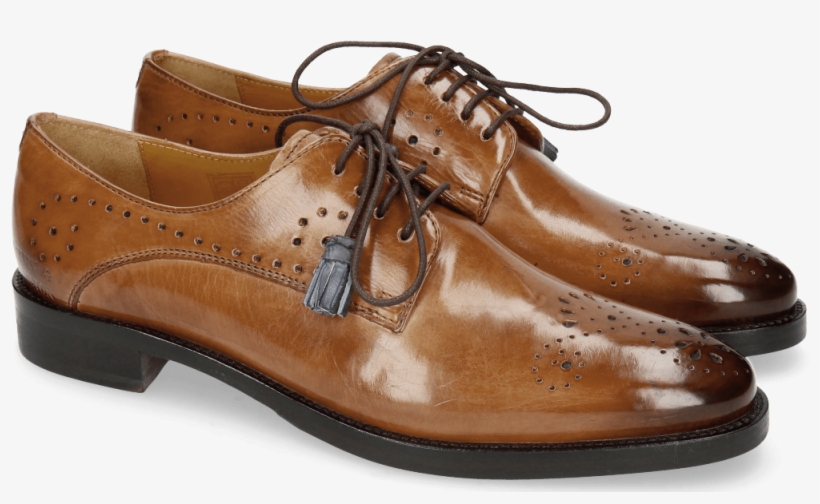 Derby Shoes Betty 2 Make Up Tassel Moroccan Blue - Melvin & Hamilton, transparent png #8768720