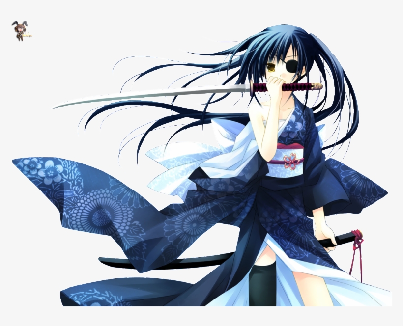 Anime Girl Photo Gallery 17804 1 738562 Original - Katana Anime Sword Girl Art, transparent png #8768749