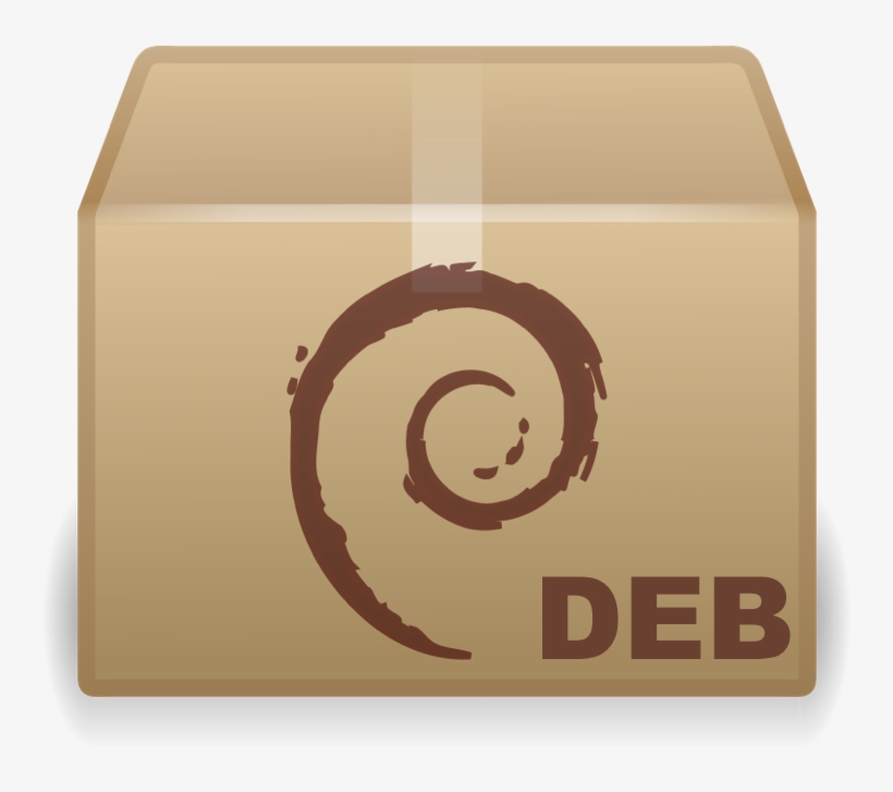 Breaking Open The Deb Package - Debian Package, transparent png #8768792