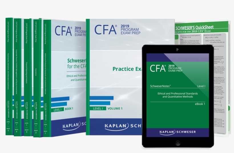 Cfa Study Note Package - Cfa 2019 Schweser Notes, transparent png #8769144