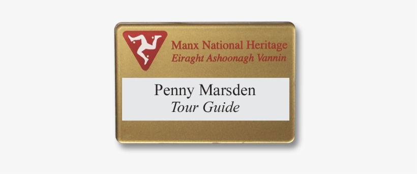 Re Usable Tour Guide Name Badges - Sign, transparent png #8769308